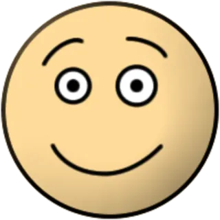 🤣 스마일리, 이모티콘, 행복, 만화, 얼굴, 쾌활한, 노란색 telegram sticker