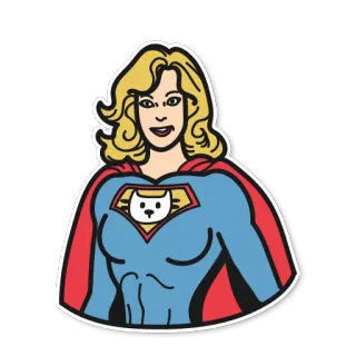 KudaGo GIRL POWER telegram stickers