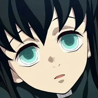 🖤 Muichiro Tokito Demon Slayer Anime, Muichiro Tokito, Demon Slayer, Personnage, Manga, Visage, Portrait telegram sticker