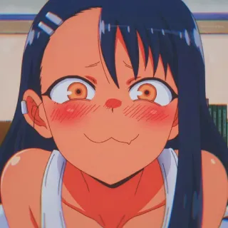 🎭 Nagatoro Don't Toy with Me, Miss Nagatoro Anime, Nhân vật, Nagatoro, Manga telegram sticker