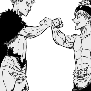 Black clover [ @kotetsu_shonen ] telegram stickers