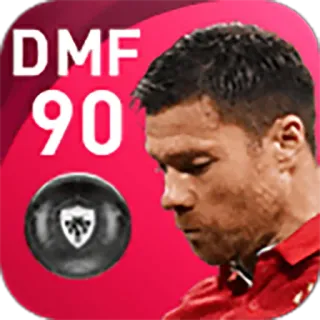 ⚽️ DMF 90 football, player, sport, soccer, DMF, 90 telegram sticker