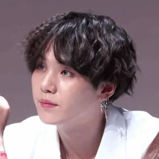 ✖️ Suga Kpop, BTS, Мин Юнги, певец, айдол telegram sticker