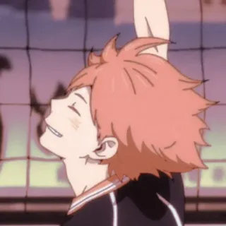 🏐 Hinata Shoyo Haikyuu!! Anime, Haikyuu, Hinata Shoyo, Volleyball, Anime de sport whatsapp sticker