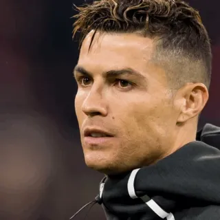 🖤 Cristiano Ronaldo 足球, 足球, 运动员, 球员, 运动, 克里斯蒂亚诺·罗纳尔多 telegram sticker