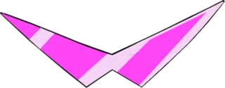 👓 pink glasses, anime, gurren lagann, kamina whatsapp sticker