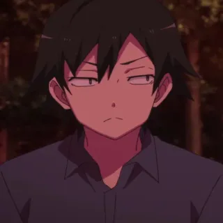🥀 Hachiman Hikigaya My Teen Romantic Comedy SNAFU Anime, Personagem, Hachiman, SNAFU telegram sticker