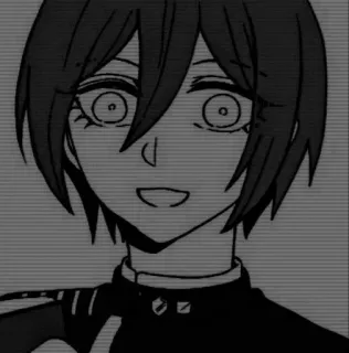 🌟 Shuichi Saihara Danganronpa V3: Killing Harmony Anime, Manga, Danganronpa, Shuichi Saihara, Detective, Personaje, Ilustración telegram sticker