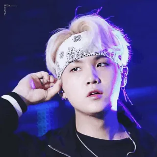 ☁️ Suga Suga, BTS, K-POP, 歌手, バンド, アイドル telegram sticker