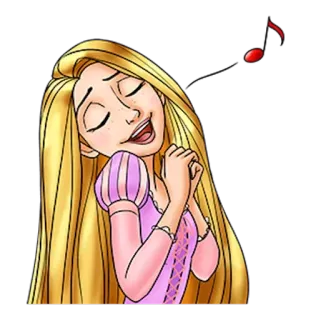 Rapunzel :: @TgSticker whatsapp stickers