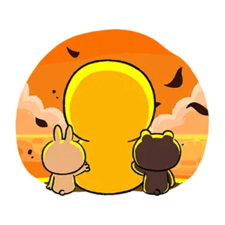 LINE Character Fun Size telegram stickers