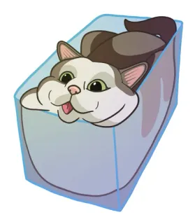 МЕМНЫЕ КОТЫ telegram stickers