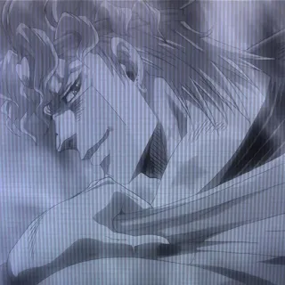 😏 Dio Brando JoJo's Bizarre Adventure Anime, Manga, Dio, JoJo's Bizarre Adventure, Penjahat telegram sticker