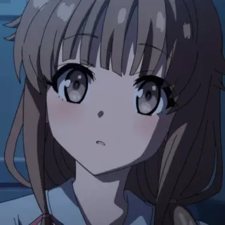🐾 Anime, Fille, Mignon, Manga, Portrait telegram sticker
