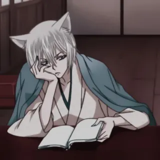 🖇 Tomoe Kamisama Kiss 动漫, 漫画, 狐狸, 角色, 巴卫, 元气少女缘结神, 日语, 插画 telegram sticker