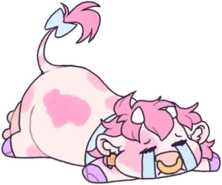 😭 cow boy telegram sticker