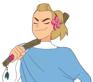 💪 Adora She-Ra and the Princesses of Power cartoon, character, netflix, adora, she-ra telegram sticker