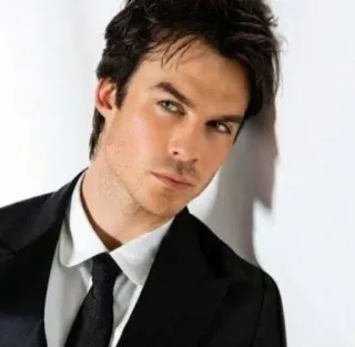 🧛 Ian Somerhalder 배우, 남자, 인물사진, 정장, 넥타이 telegram sticker