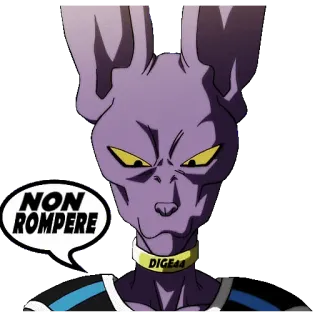 @STIKERFORALL 🇮🇹LORD BEERUS telegram stickers
