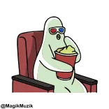 🔝 ma, phim, rạp chiếu phim, bắp rang bơ, kính 3D, xem, giải trí telegram sticker
