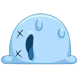 😵 melma, gioco, personaggio, cartone animato telegram sticker