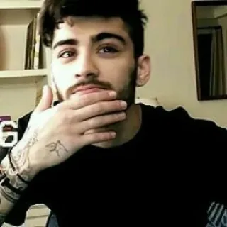 🔦 Zayn Malik Zayn Malik, zanger, beroemdheid, One Direction, muzikant telegram sticker
