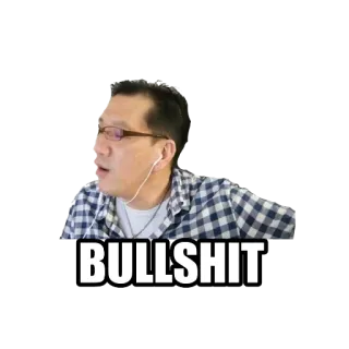 😒 BULLSHIT bullshit, swear word, expression, offensive, slang telegram sticker