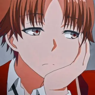 ⭐ Ayanokoji Kiyotaka Classroom of the Elite Anime, Classroom of the Elite, Ayanokoji, Kiyotaka, Manga, Karakter telegram sticker