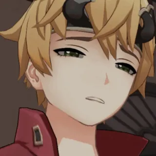 🍡 Thoma Genshin Impact Anime, Gra, Genshin Impact, Thoma, Postać telegram sticker