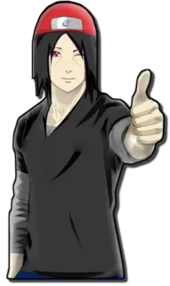 👍 Itachi Uchiha Naruto itachi, uchiha, anime, naruto, ninja telegram sticker