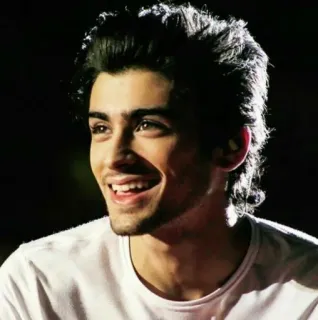 👑 Zayn Malik Zayn Malik, One Direction, Sänger, Porträt, Promi, Musik, Popstar telegram sticker