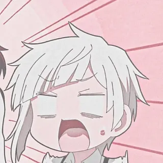 🍥 Anime, Expressão, Desenho animado, Engraçado, Chocado, Chateado, Fofo telegram sticker
