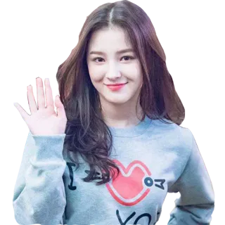 ✋️ I <3 You Mädchen, Kpop, Herz, Liebe, Du telegram sticker