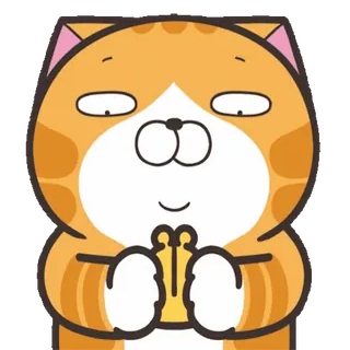 💸 猫, 可爱, 动物, 卡通, 表情符号 telegram sticker
