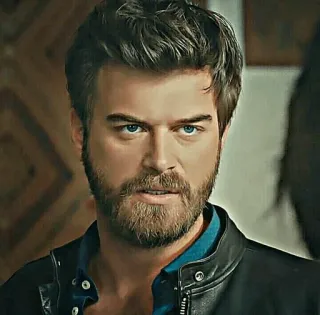 💱 homme, portrait, barbe, acteur, masculin, sérieux telegram sticker