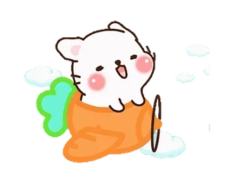 @Gifs_Gallery ᴄᴜᴛᴇ sɴᴏᴡʙᴀʟʟ ☃️💖 :: @fStikBot telegram stickers