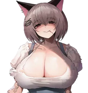 Havoc-chan @Anak_kucing_stiker telegram stickers