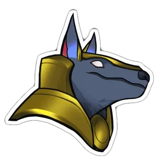 ๐ Anubis Anubi, Dio egizio, Sciacallo, Divinitร , Antico Egitto telegram sticker