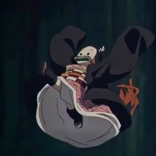 💫 Nezuko Kamado Demon Slayer Anime, Nezuko, Thanh Gươm Diệt Quỷ, Kawaii, Manga, Dễ thương telegram sticker