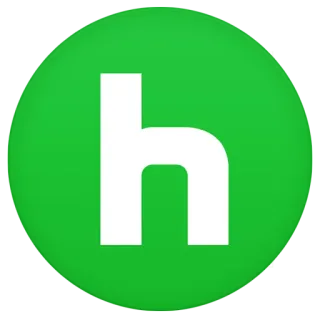 🖥 h lettre, h, alphabet, vert, minuscule telegram sticker