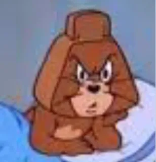 😠 cartoon, angry, dog, tom and jerry telegram sticker