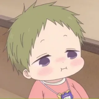 🥺 Anime, Niedlich, Baby, Illustration, Cartoon, Porträt telegram sticker