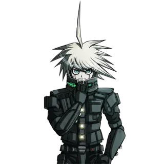 😨 Kiibo Danganronpa V3: Killing Harmony Аниме, Робот, Персонаж, Danganronpa telegram sticker