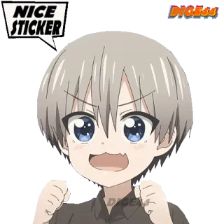 🤩 NICE STICKER sticker, anime, cartoon, cute, manga telegram sticker