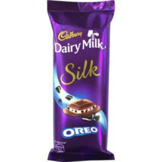 🍫 Dairy Milk Silk Oreo cioccolato, oreo, seta, dairy milk, caramelle, snack whatsapp sticker
