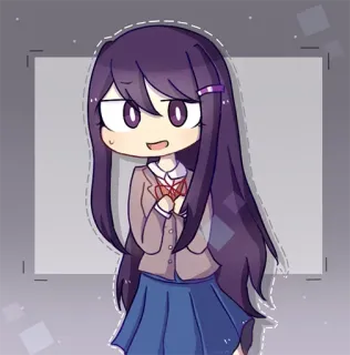 Yuri by @anime_stickerr telegram stickers