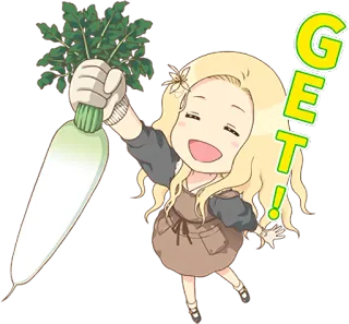 YURIGURE Sticker :: @line_stickers telegram stickers