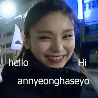 👋 hello Hi annyeonghaseyo hello, hi, annyeonghaseyo, korean, greeting, friendly whatsapp sticker
