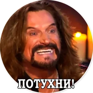 😡 ПОТУХНИ! whatsapp sticker