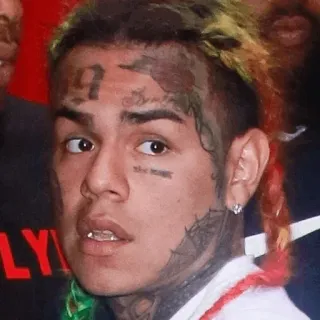 🧑‍🎤 6ix9ine rappeur, musicien, portrait, 6ix9ine telegram sticker